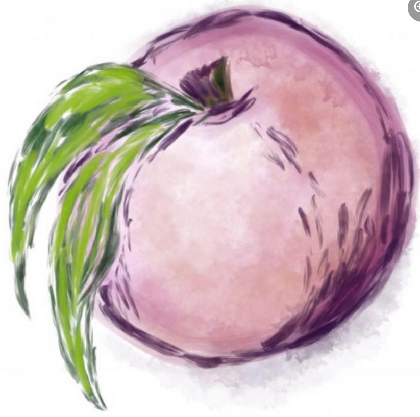 Purple-Peach-Cakery-Logo